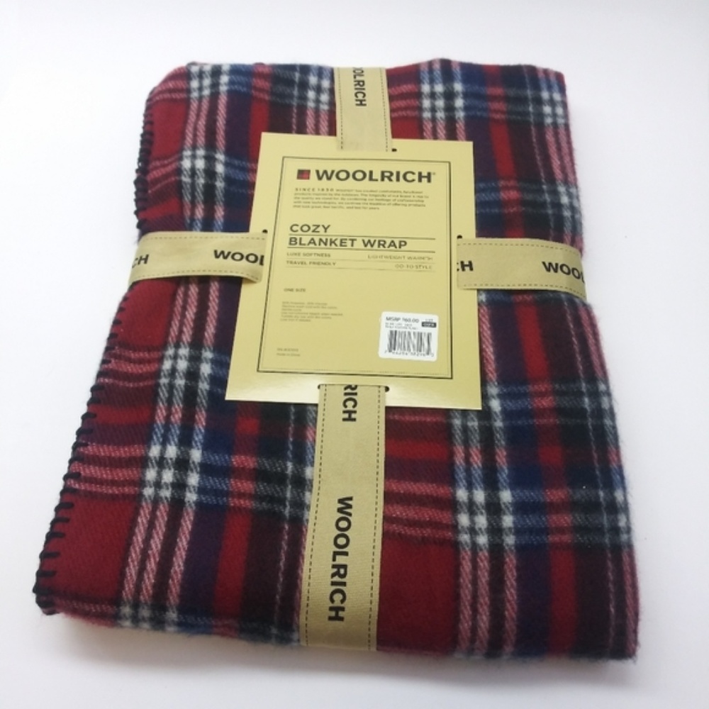 NWT Woolrich Cozy Blanket Wrap - Picture 5 of 5
